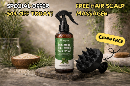 Rosemary & Rice Water Hair Growth Spray for Hair Growth & Thickness - 100 ml [-50% Today's Bundle]