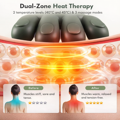 4D Bionic Massager Neck & Shoulder [-50% Today's Bundle]