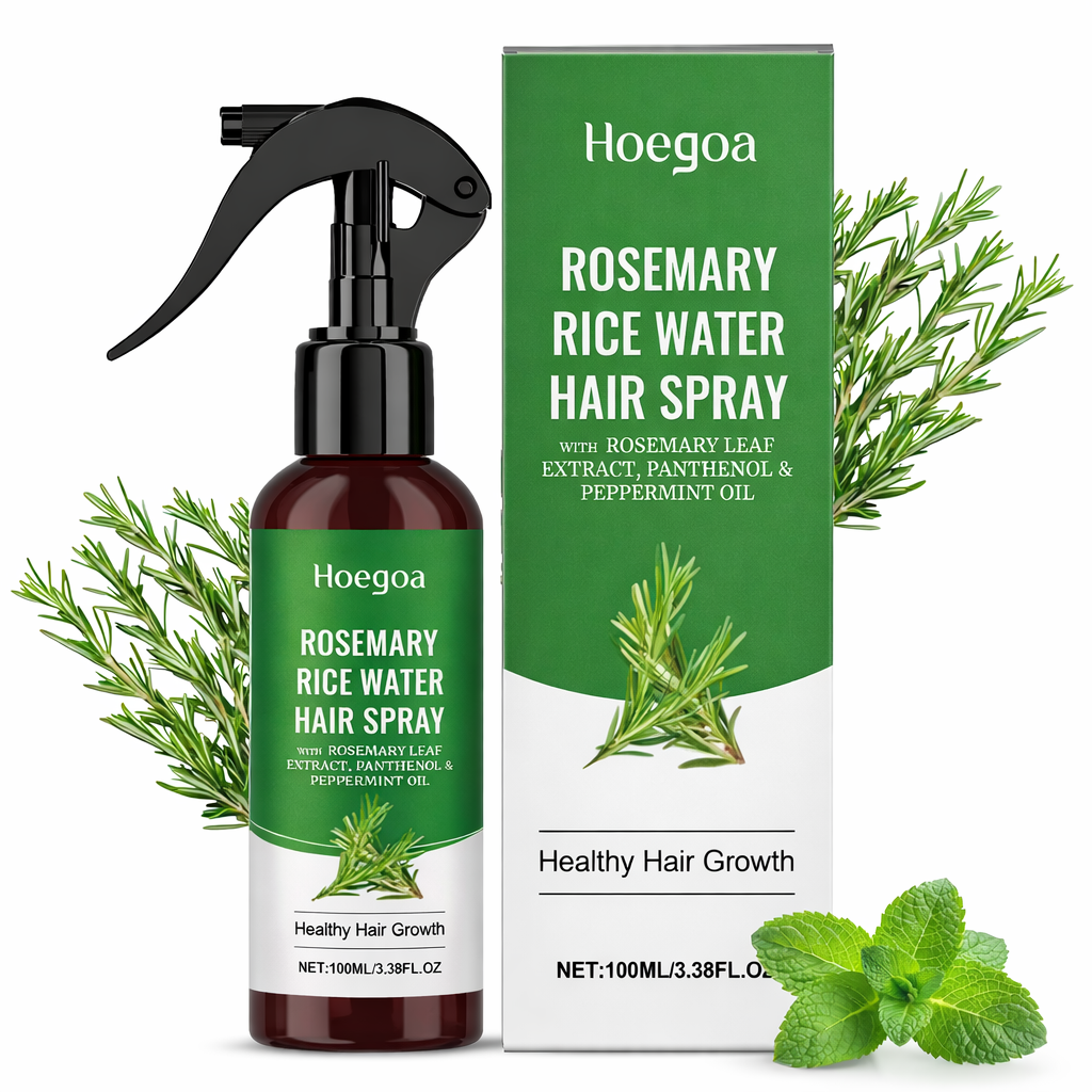 Rosemary & Rice Water Hair Growth Spray for Hair Growth & Thickness - 100 ml [-50% Today's Bundle]